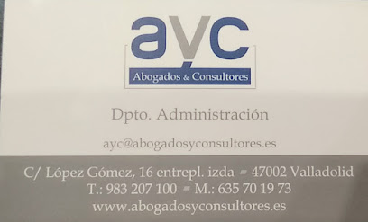 Abogados y Consultores María Jesús Viña, Valladolid